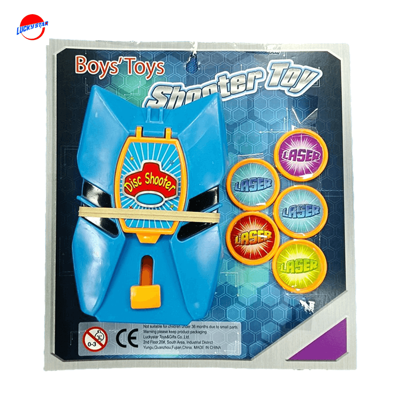 Wristband disc shooter